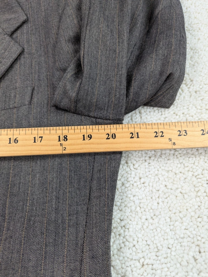 Traje Tallia Uomo Para Hombres 38S 31x28 Marrón Lana 2 Piezas Chaqueta Pantalones Unión EE. UU. DE COLECCIÓN Foto 3 de 4