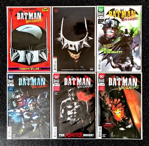 DC Bundle The Batman Who Laughs #1 #2 #3 #4 #7 + Special Job Lot Capullo Variant