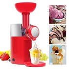 Máquina de helados hogar mini máquina automática de cono hágalo usted mismo máquina de helados de frutas