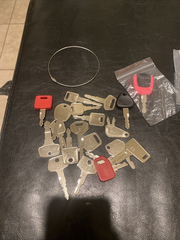 20 Different Variety of Equipment Keys.NEW