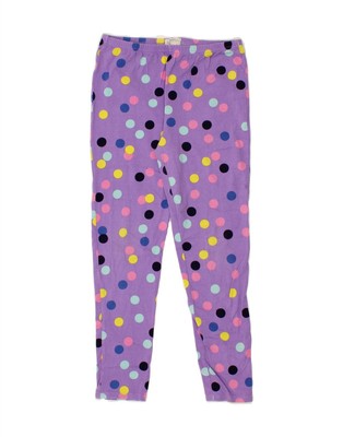Mountain Warehouse Mädchen Leggings 12-13 Jahre lila gepunktet Baumwolle CK35