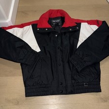 Vintage Profile Gore Tex Adult Winter Ski Snow Jacket Waterproof SZ M Red Black
