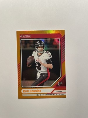 2024 Panini Donruss - Kirk Cousins #280 - Stat Line /18 - RARE!