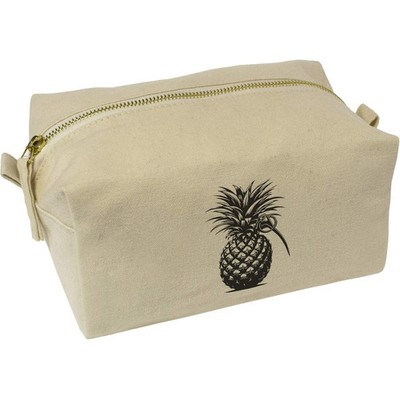 Kulturtasche / Schminkkoffer aus Canvas ''Ananas-Handgranate'' (CS00047541)