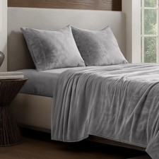 Bare Home Microplush Sheet Set, Deep Pocket, Extra Soft Velvety Bedding Set