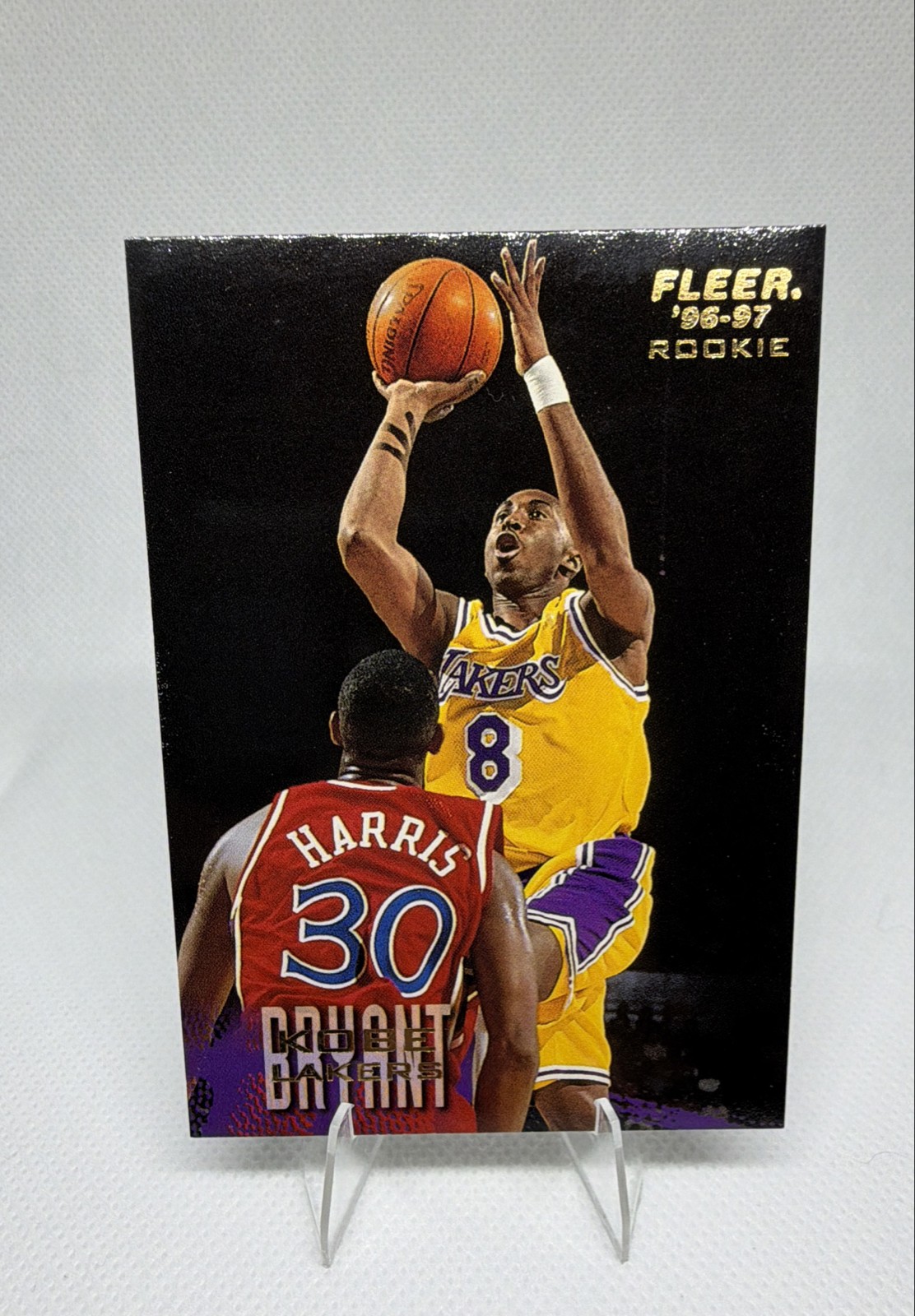 1996-97 Fleer - Kobe Bryant #203 Rookie Card Lakers