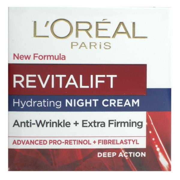 L'Oreal Paris Revitalift Anti-Wrinkle and Firming Night Cream 50ml, One Colour, Women - Image 11