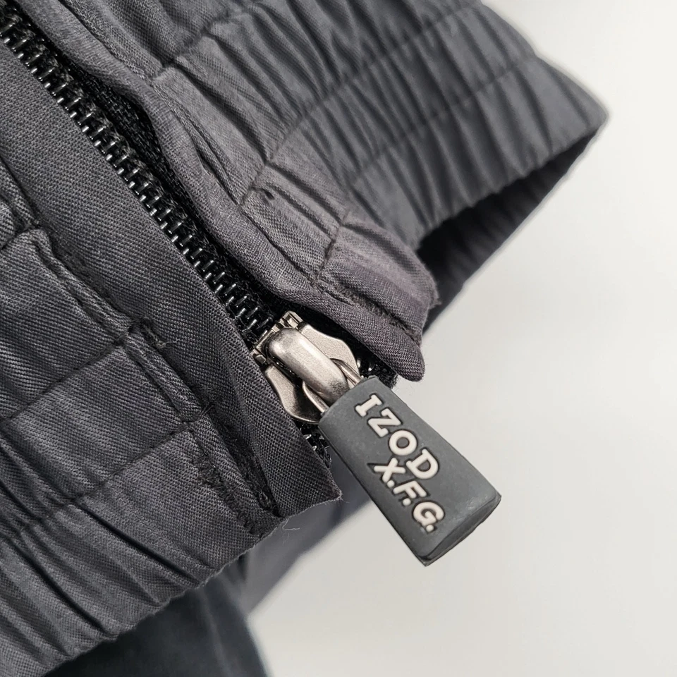 IZOD XFG X-treme Function Black Golfwear Vest Side Zip Breathable Men's Size XL - Image 3 of 4