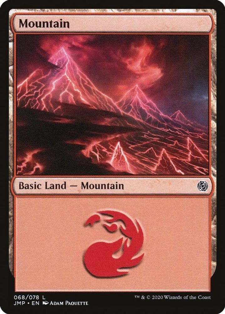 MTG JMP L Mountain (068) #68 NM