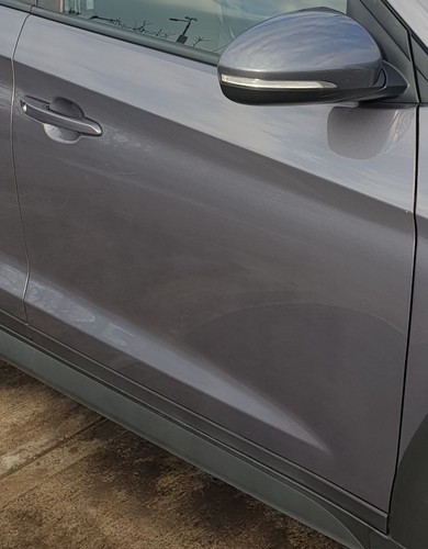 HYUNDAI TUCSON Mk3 TL 2015-2020 Front Door Panel Right Side Thunder Grey WG3 - Picture 4 of 5