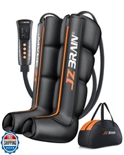 JZBRAIN Sequential Air Compression Recovery System : Professional Full Leg Co