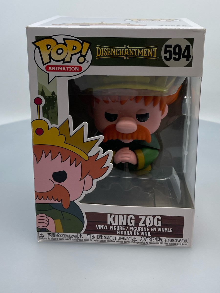 Funko POP! Animation Disenchantment King Zog #594 Vinyl Figure NOT
