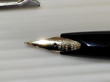 PILOT Fountain Pen 1970s Vintage Silver Black Model Genuine