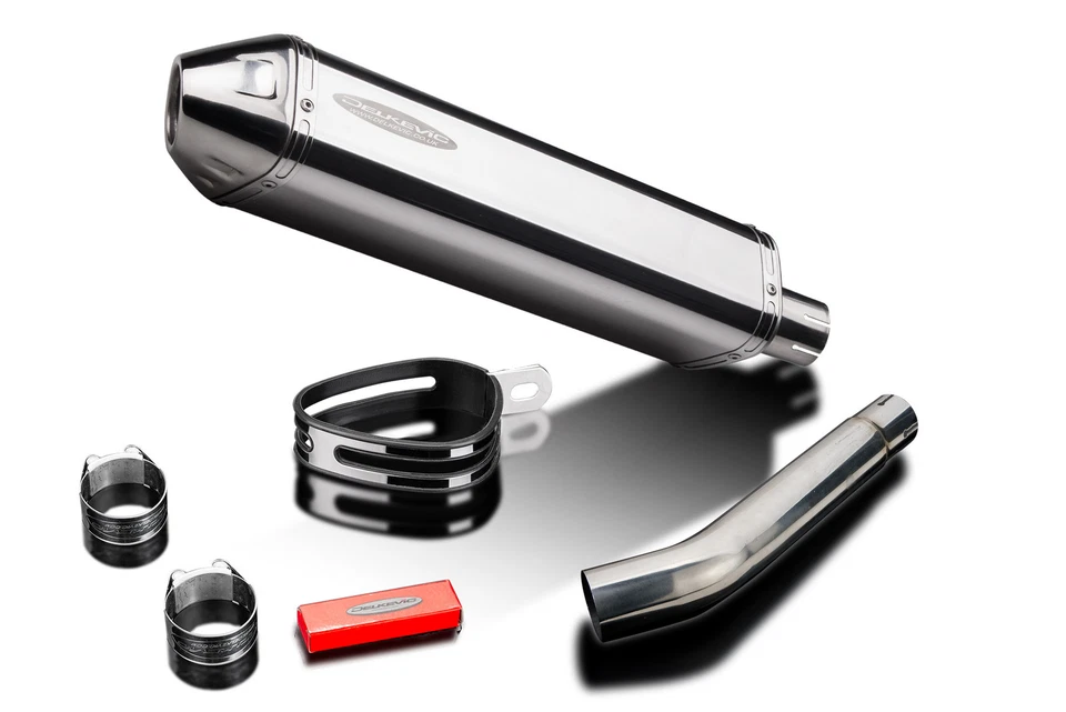 Yamaha YZF600R Foxeye 1994-07 надевающийся 17-дюймовый треховальный глушитель из нержавеющей стали комплект - Изображение 4 из 4