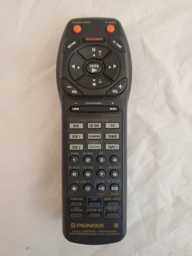 Pioneer CU-VSX117 Multi Control Commander Pre-programmed And Learning Remote - Picture 8 of 10