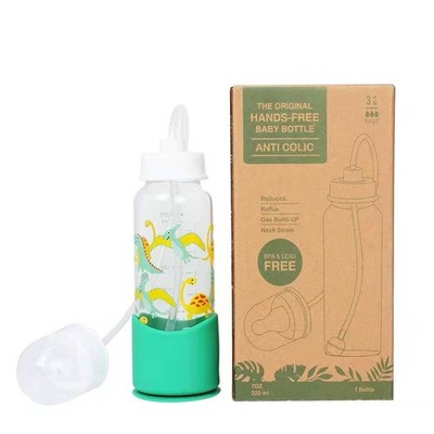 - Anti-Colic Nursing System 7 oz Glass Baby Bottle with Fast Flow Nipple/Teat...