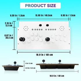 Switch Fighting Stick for Arcade1Up Cabinet, Play Your Switch Arcade Stick on...