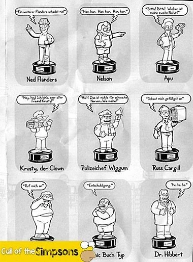 Burger King Simpsons Figuren Gold Set Komplett von 2007 Mit Sprechfunktion - Bild 4 von 4