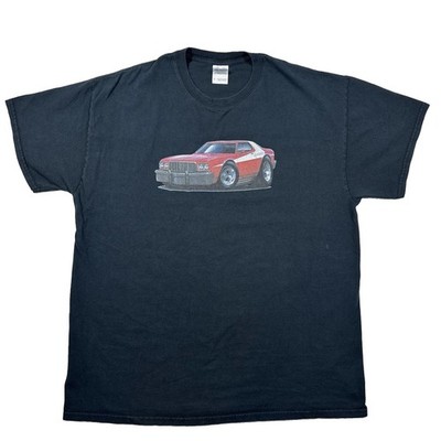 Vintage Y2K Gran Torino T-Shirt Starsky & Hutch Car XL Black Tee