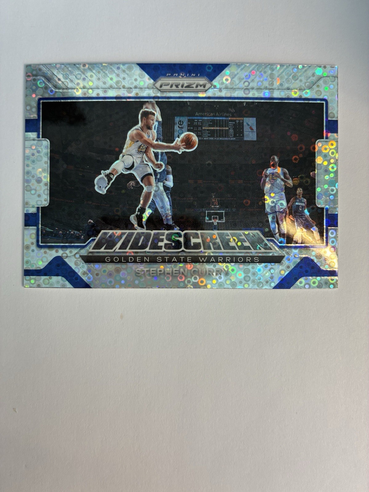 STEPHEN CURRY #2 SILVER FAST BREAK WIDESCREEN‼️2021-22 PANINI PRIZM ⭐️4 NBA🏆MVP