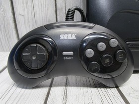 Sega Genesis Model 2 Console MK-1631 - 2 Controllers OEM AV Cable Power Adapter