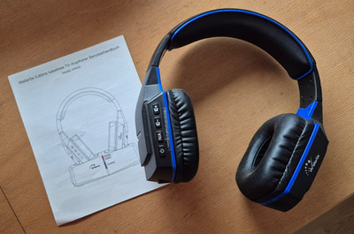 Funkkopfhörer TV kabellos Over-Ear RF 33 m WallarGe