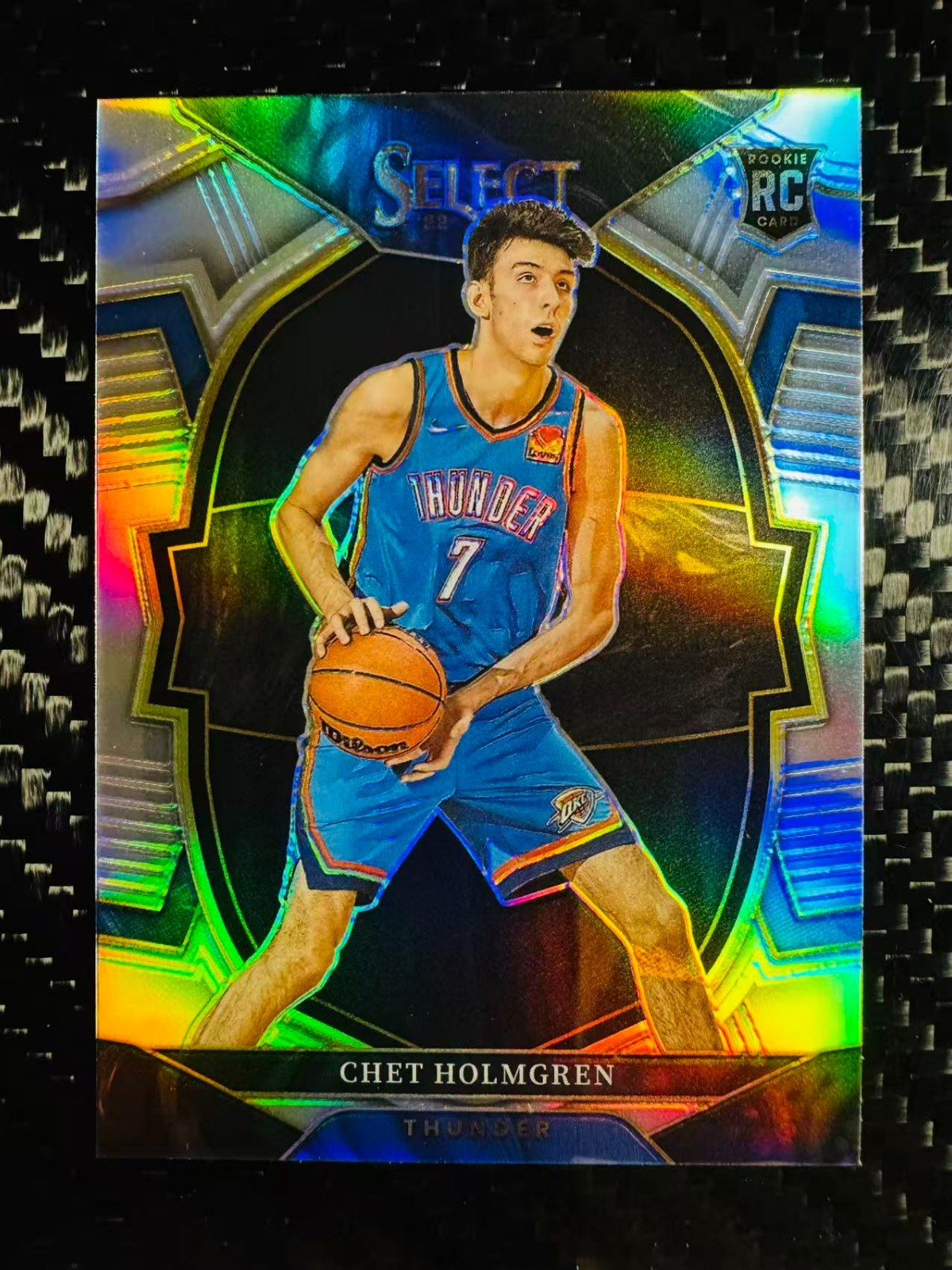 Chet Holmgren 2022-23 Panini Select Concourse Silver RC #83 OKC