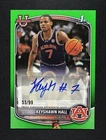 2025-26 Bowman Basketball Green Border Auto Keyshawn Hall 1st #PA-KH 55/99