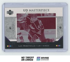 2005-06 Upper Deck Masterpiece Printing Plate Magenta Luc Robitaille 1/1 #MP-86