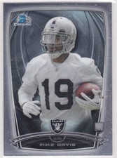 2014 Bowman Chrome Football Mike Davis RC #171