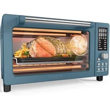 Nuwave Bravo Pro Smart Air Fryer Toaster Oven, 21QT, 1800W, Cozy Blue
