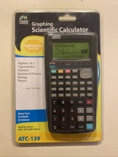 Corner Office Graphing Scientific Calculator ATC-139 New Sealed Algebra SAT ACT