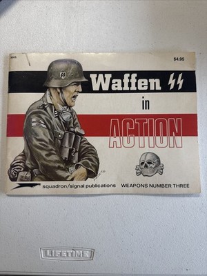 WAFFEN SS IN ACTION, WEAPONS NUMBER THREE, SQUADRON/SIGNAL PUBLICATIONS, 1973