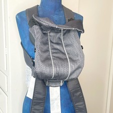 BabyBjorn Baby Carrier One Black 8-33 lbs Newborn Baby Toddler Mesh Bjorn