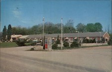 Morristown, Ohio OH Arrowhead Motel 1961 Wheeling, WV Chrome Vintage Postcard