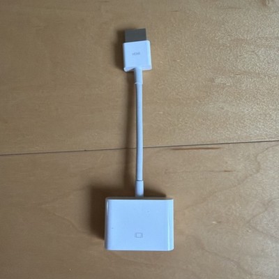 Apple HDMI (male) to DVI D (female) Adapter