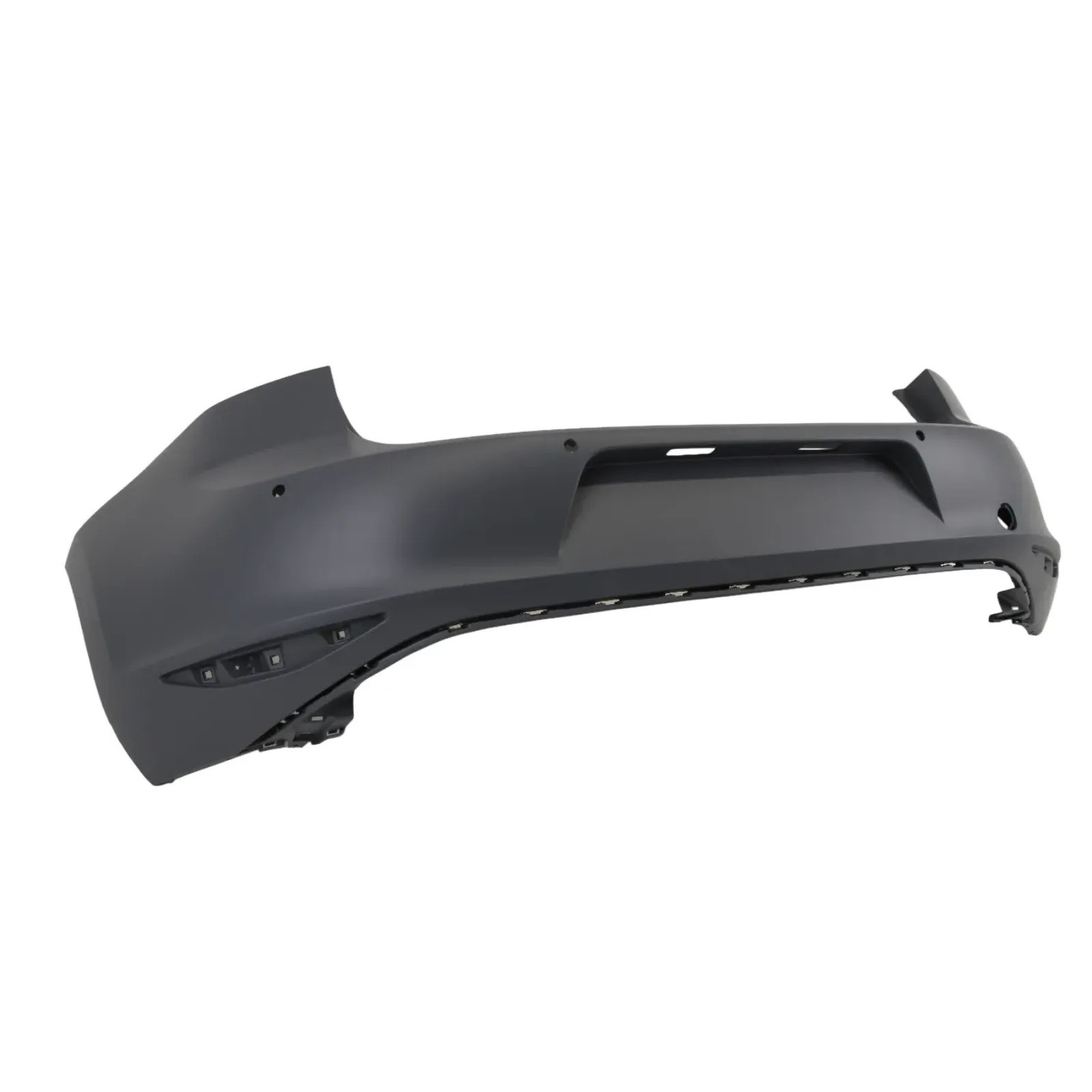 Rear Bumper With Parking Sensor Holes Primed Fits VW Golf MK7 2012-2017 New