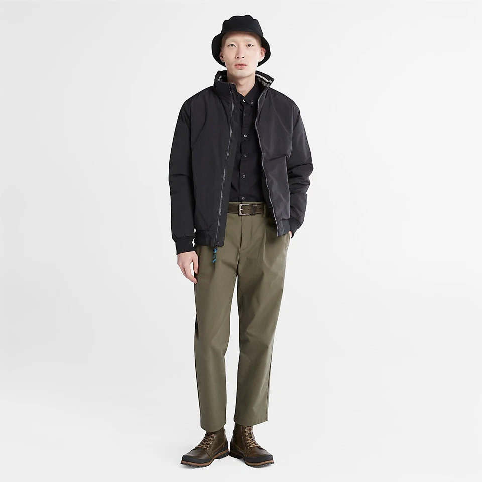 Timberland Mount Lafayette Bomber Zip Up Jacket Size M Navy Waterproof RRP £180 - Image 4 of 4