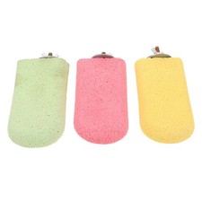 3pcs Bird Play Platform Perch Stand Parrot Standing Pole Bird Toy For Cage