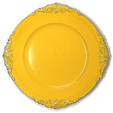 Heavy Quality Round Charger Plates - Chargers for Dinner Plates - Set of Char...