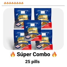 ✅ 5 Powers'x Men's Vitality Support Natural Supplement 5  Pack (20 Tabs) 🔥