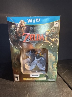 Legend of Zelda: Twilight Princess HD - BOX & Wolf Link Sealed Amiibo (NO GAME)