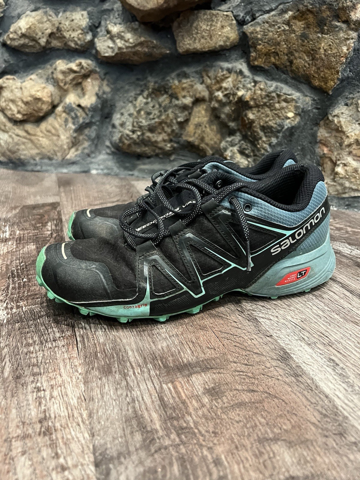 Scarpe Salomon da donna taglia 9 5 Speedcross Vario 2 sneakers trail running SensiFit