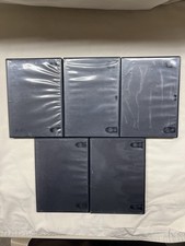 Lot of 5 OEM PlayStation PS2 Empty Replacement Cases Without Memory Card Holder