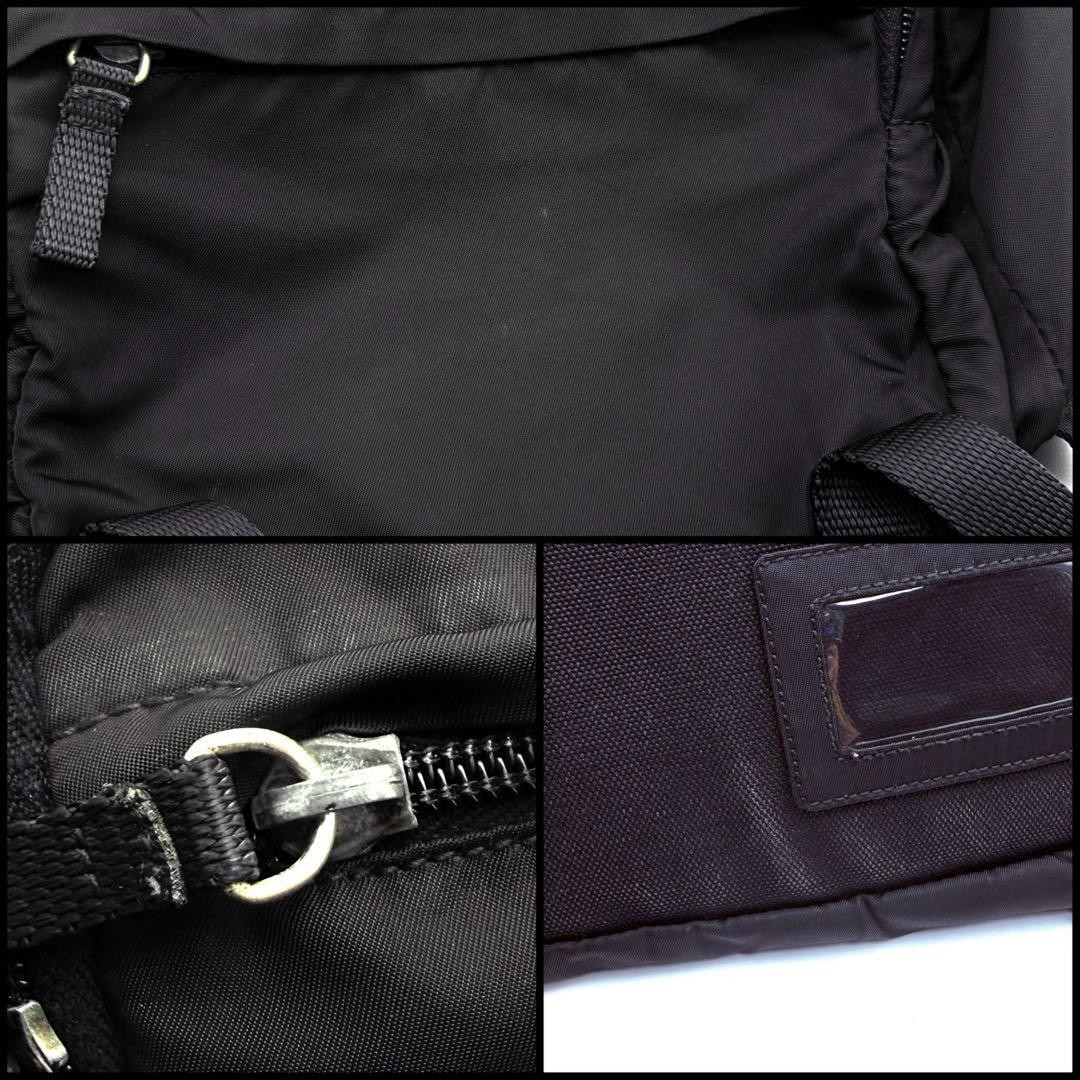 PRADA Tessuto Nylon Triangle Logo Backpack from japan thumbnail 10