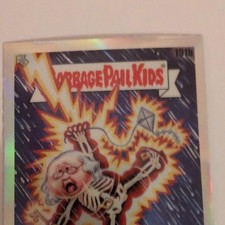 Garbage Pail Kids Topps Peggy Stank 191b Refractor Non-Sport Trading Card