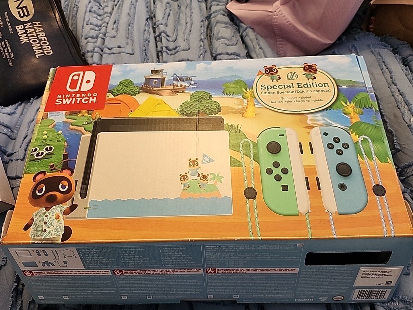 Used Nintendo Switch Animal Crossing Edition – In Box, Lightly Used