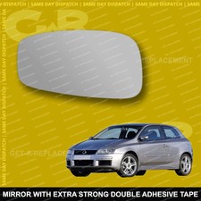 For Fiat Stilo wing mirror glass 01-07 Left Passenger side Spherical