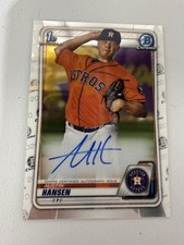 2020 Bowman Chrome - Prospect Autographs Austin Hansen #CPA-AH (AU, RC)
