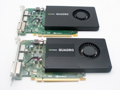 2 x NVIDIA Quadro K2200 4GB GDDR5 Grafikkarte PC Workstation Server